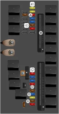 Caja de Fusibles del Compartimento del Motor