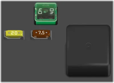 Caja de fusibles del ABS