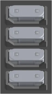 Panel de fusibles del habitáculo 2