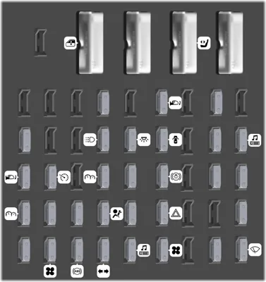 Bloque de Fusibles del Tablero de Instrumentos