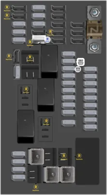 Bloque de fusibles del tablero de instrumentos