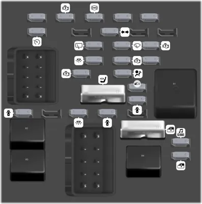 Bloque de fusibles del tablero de instrumentos