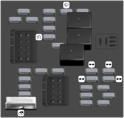 Bloque de fusibles del tablero de instrumentos
