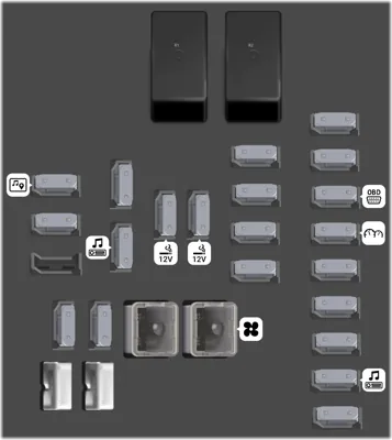 Bloque de fusibles del tablero de instrumentos