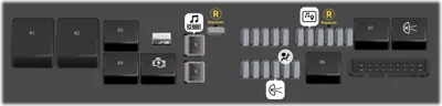 Bloque de Fusibles Bajo el Asiento Trasero (Lado del Conductor)