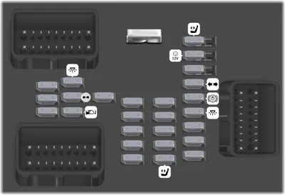Bloque de fusibles del tablero de instrumentos