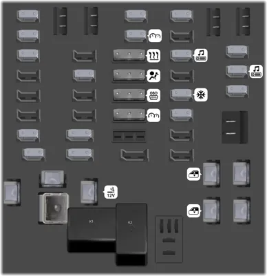 Bloque de fusibles del tablero de instrumentos