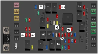 Bloque de Fusibles del Compartimento del Motor [L6]