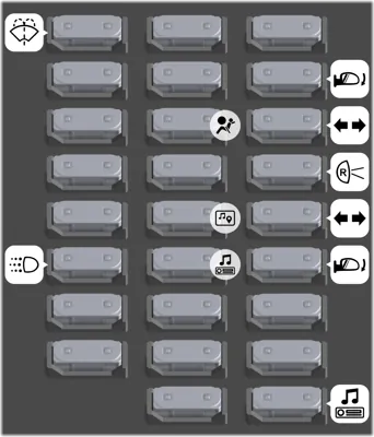 Tablero de instrumentos bloque de fusibles (fusibles)