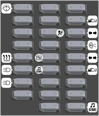 Tablero de instrumentos bloque de fusibles (fusibles)