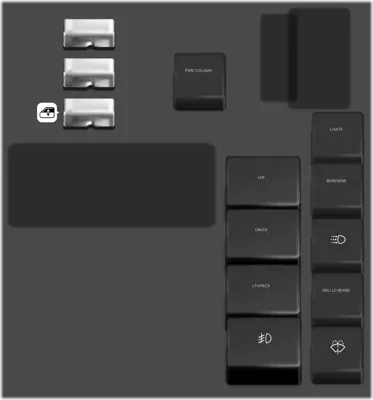 Tablero de instrumentos bloque de fusibles (relevadores)