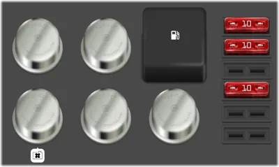 Relay fuse block