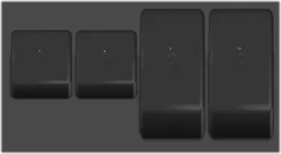 Panel de instrumentos Detrás
