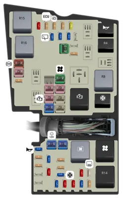 Caja de distribución eléctrica