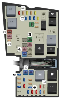 Caja de distribución eléctrica