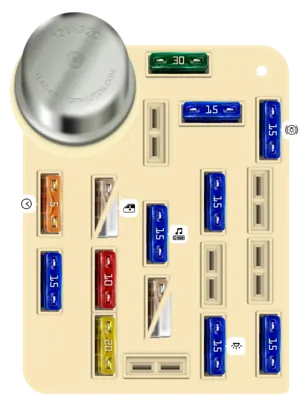Panel de Fusibles Interior