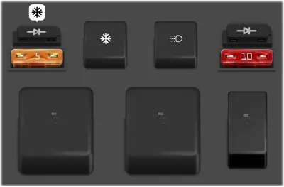 Caja de Relés Auxiliar (con DRL)