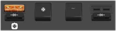 Caja de Relés Auxiliar (sin DRL)
