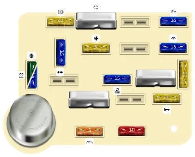 Panel de fusibles