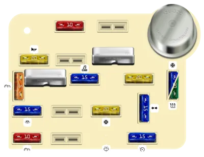 Panel de fusibles