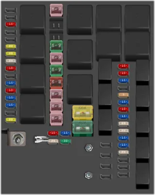 Caja de fusibles en el motor [4G69 2.4L 147hp]