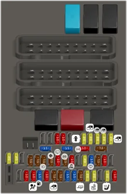 Caja de Fusibles Interior