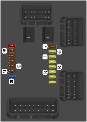 CENTRALITA DEL TABLERO DE INSTRUMENTOS