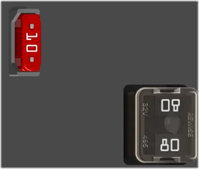 Tapa del terminal de batería 2