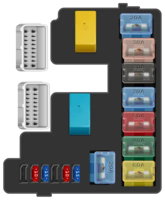 Panel de Fusibles del Motor (Ver 1)