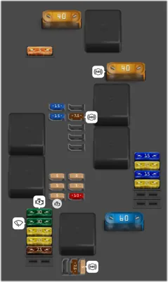 Panel de fusibles del motor
