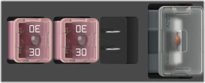 Caja de fusibles del compartimento del motor n° 2