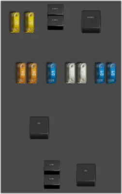 PLATINAS DE FUSIBLES Y RELÉS- MOTOR K9K790