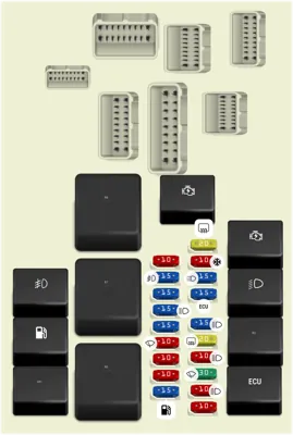 Compartimento del motor (Tipo 2)