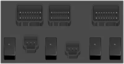 Parte trasera (Caja de fusibles del lado izquierdo del tablero de instrumentos)