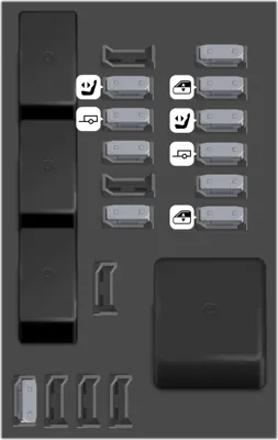 Caja de fusibles del compartimento de carga