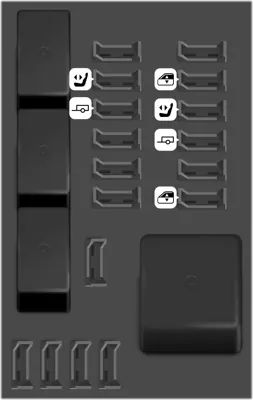 Caja de fusibles del compartimento de carga
