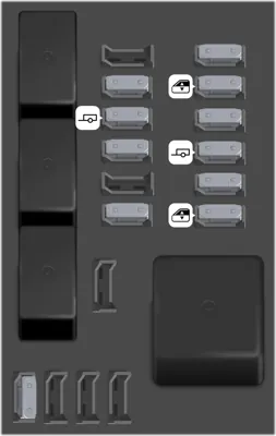 Caja de fusibles del compartimento de carga