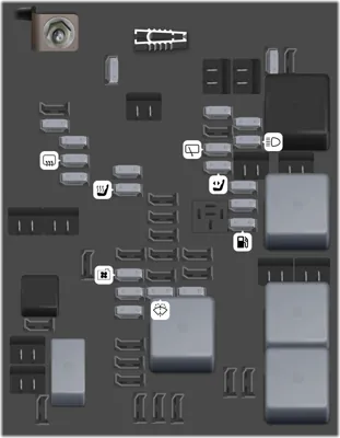 Caja de fusibles del compartimento del motor