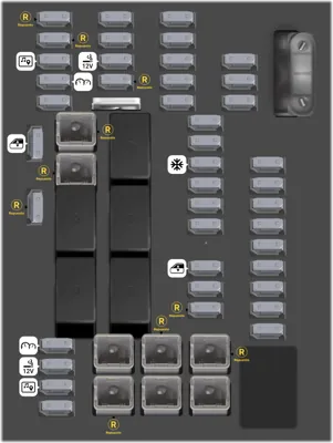 Caja de fusibles del tablero de instrumentos