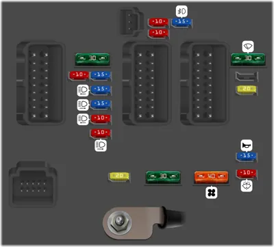 Compartimento del motor (Tipo 1-A)