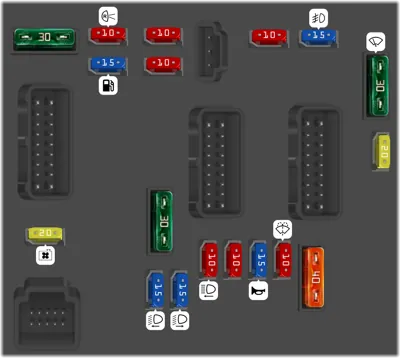 Compartimento del motor (Tipo 2-A)