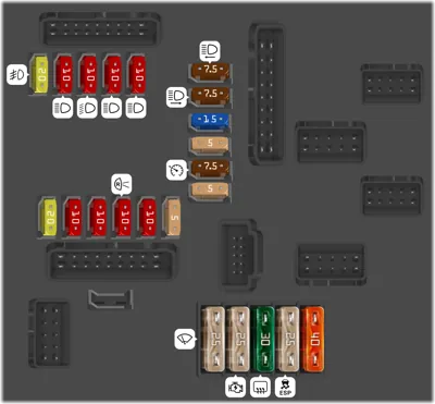 Compartimento del motor (Tipo 1)
