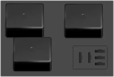 Caja de relés sin controlador de bujías incandescentes