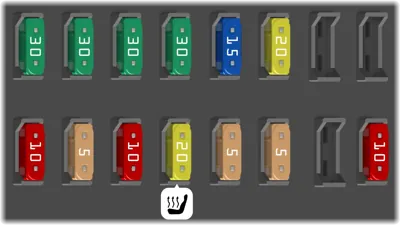 Panel de instrumentos del lado del pasajero