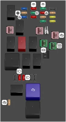 Bloque de Conexión del Compartimento del Motor