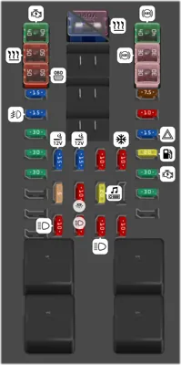 Compartimento del motor (motor 2UZ−FE)