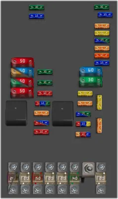 Engine fuse box (From July 2018)
