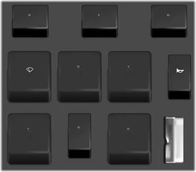 Relés por encima del panel de fusibles
