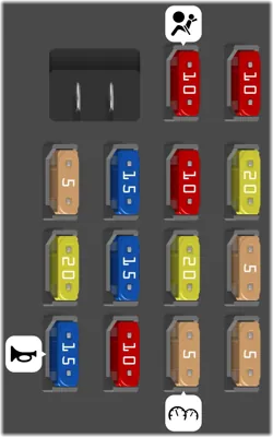 Compartimiento del motor, parte delantera